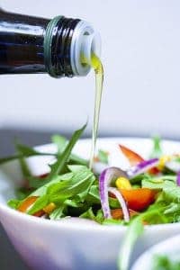 insalata con olio